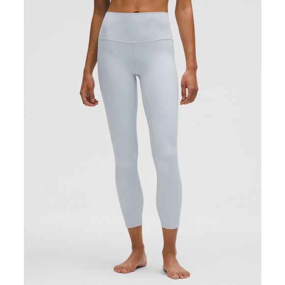 Lululemon High-Rise Leggings – Size 18 (Light Blue) NEW - Picture 1 of 5